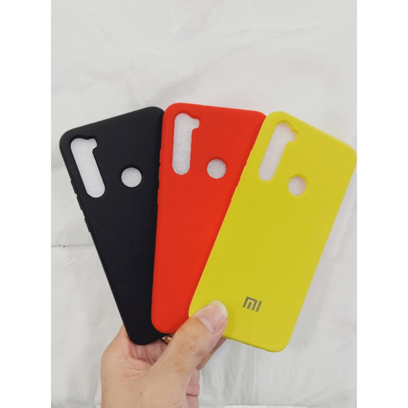 SILICONE COVER REDMINOTE 8 8 PRO SILIKON SOFTCASE