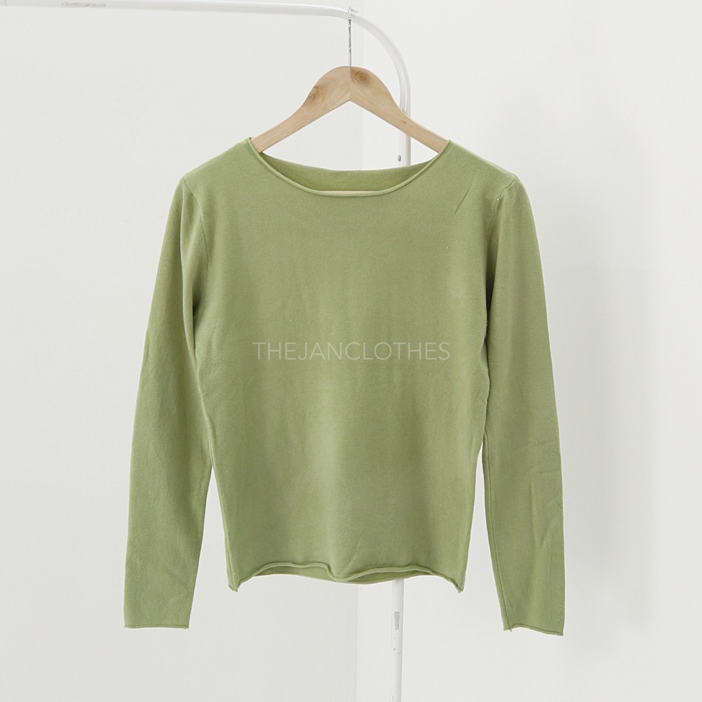 Terie longtop knit -Thejanclothes