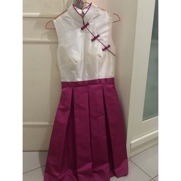 dress pesta cheongsam