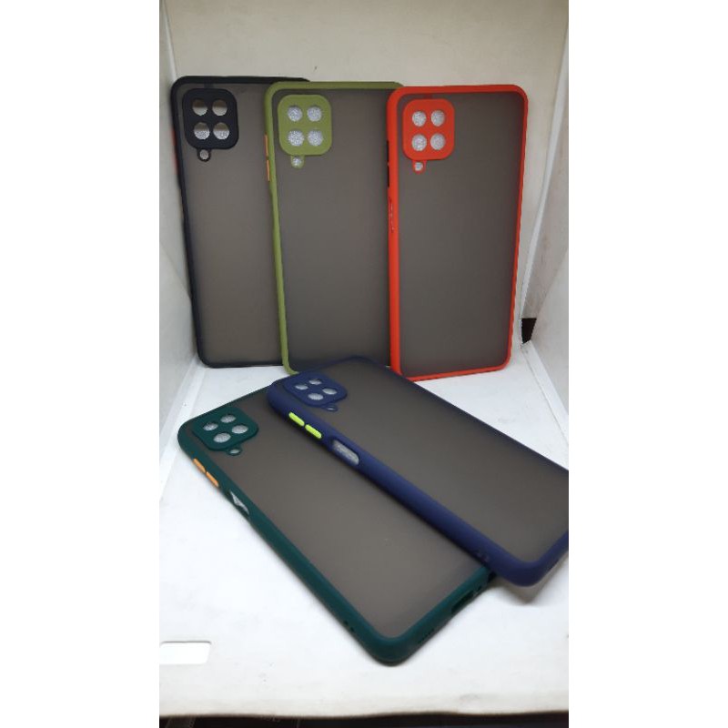 CASE DOVE BUMPER PLUS PELINDUNG KAMERA SAMSUNG A22 5G A12 A02S A11 A10S J4PLUS