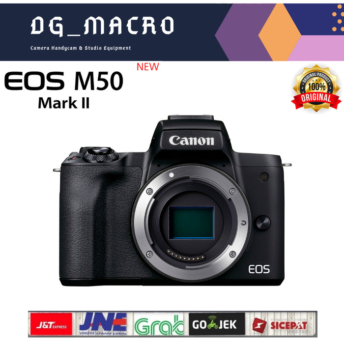 Canon EOS M50 Mark II Body Only Mirrorless Digital Camera