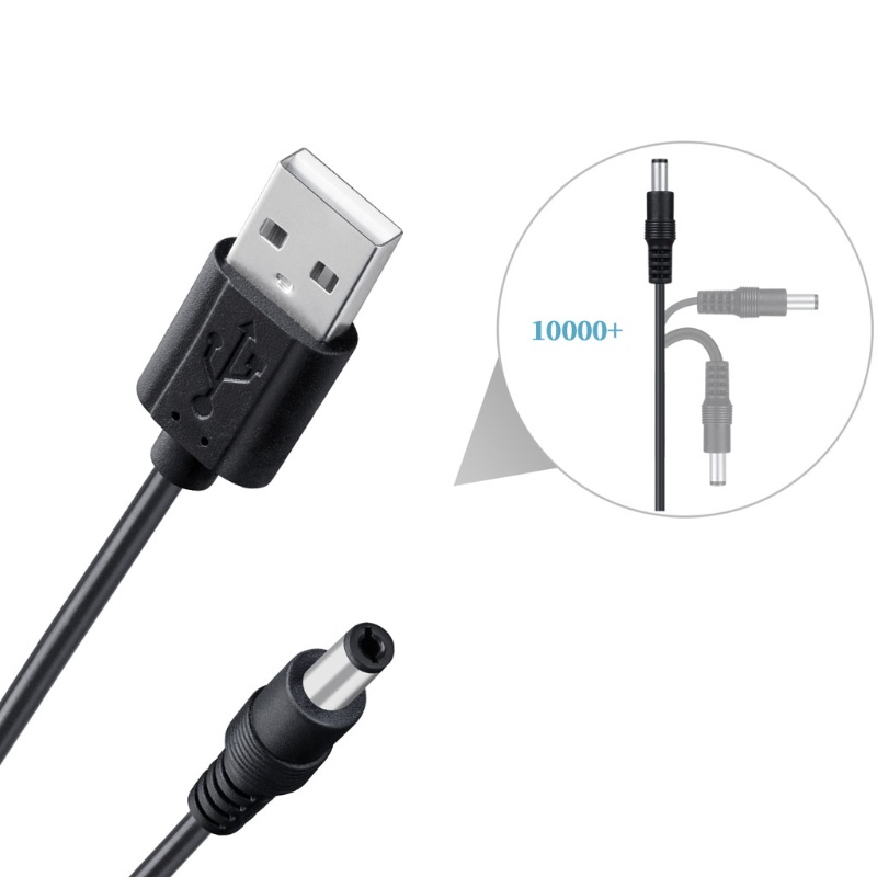 Cre Usb to Plug, Colokan Usb 8in1 Ke Untuk Kabel Colokan Dc, Kabel Power, Adaptor Dengan 8p