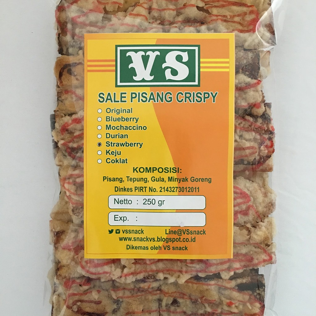 

Sale Pisang Strawberry
