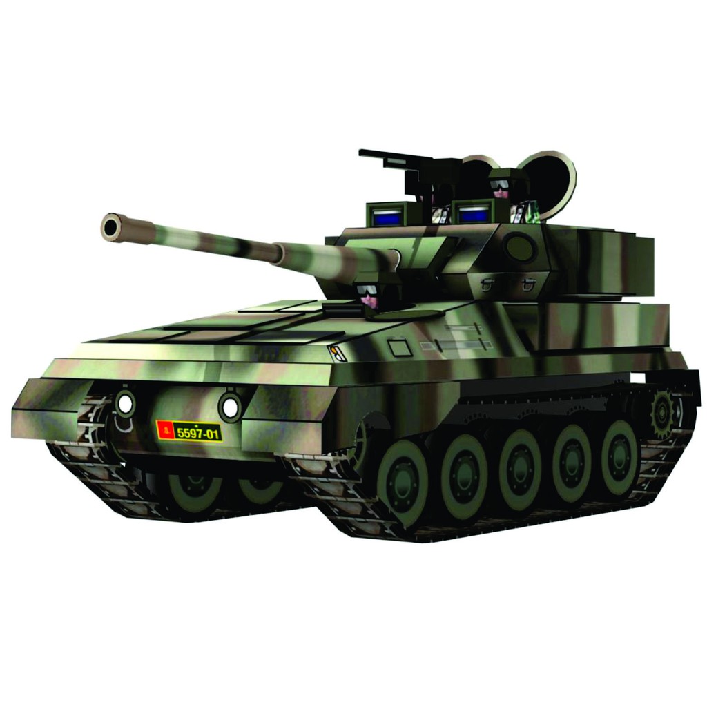 DIY Papercraft scorpion tank Tank Paper Model