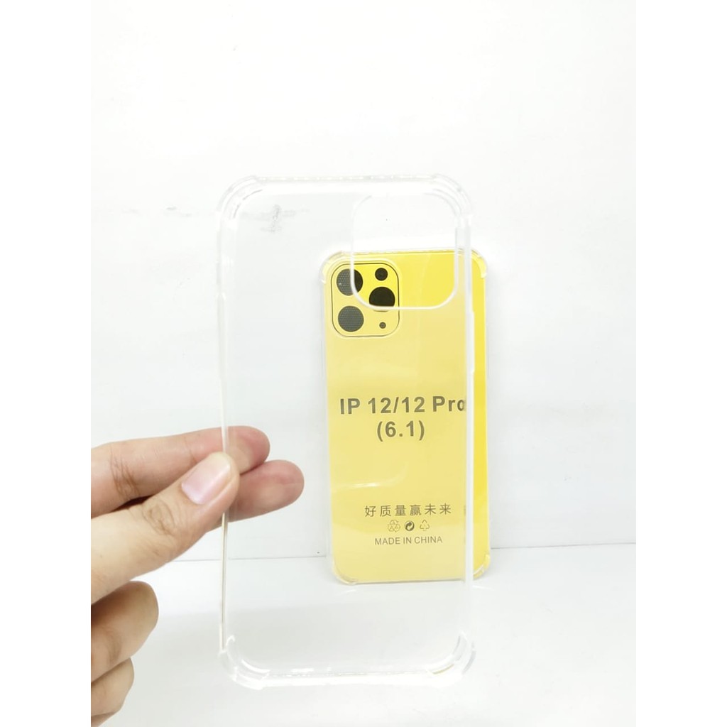 Anti Crack iPhone 12 12 Pro 6.1 inch Soft Case Anti Shock Jelly Tahan Benturan