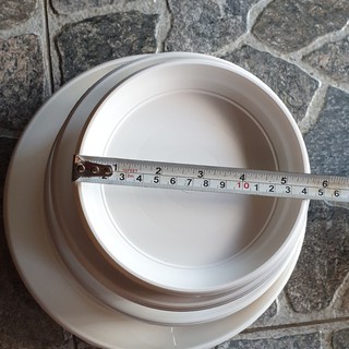 Tatakan Taktakan pot tawon putih nomor 17 diameter 14cm Tatakan Taktakan pot tawon putih nomor 17 diameter 14cm