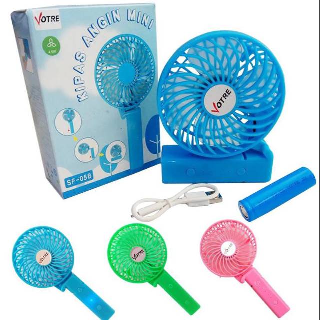 Kipas angin mini portable votre