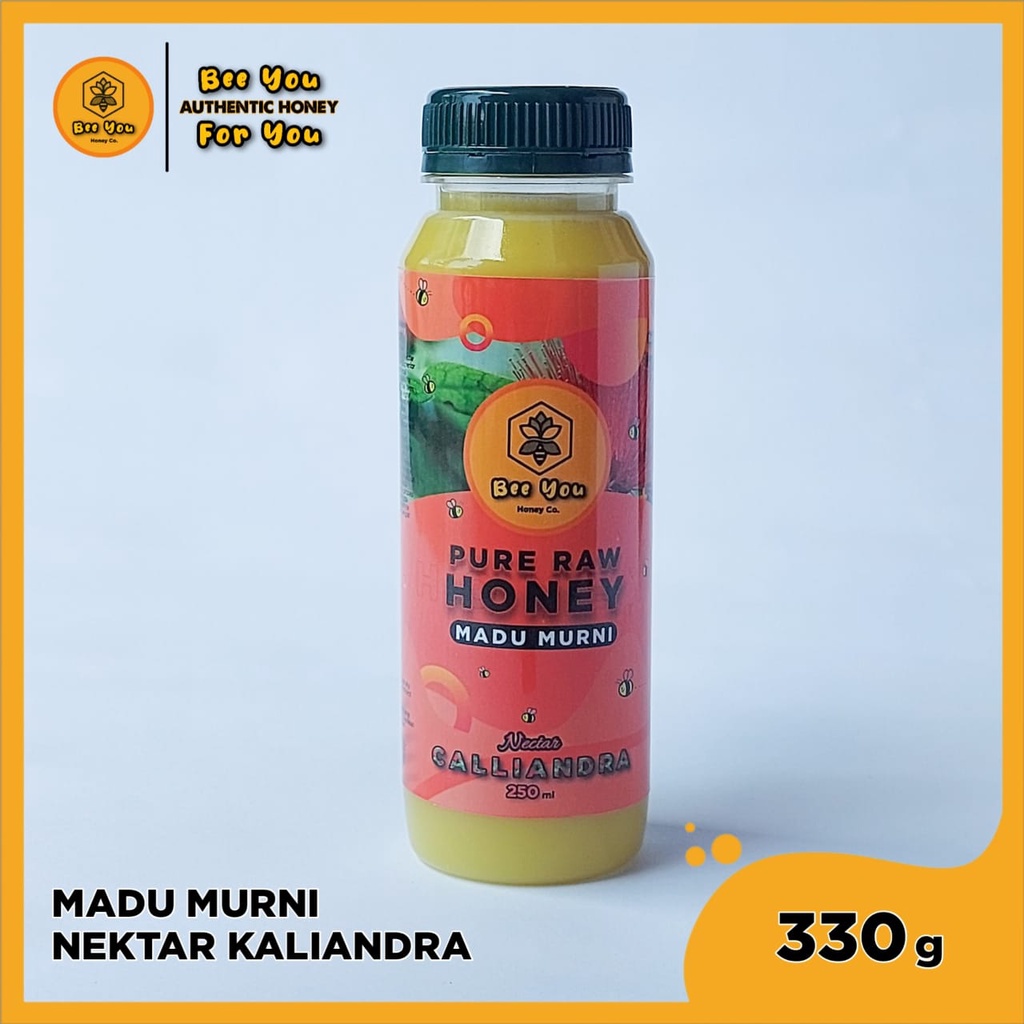 

Madu Murni Asli Bee You Honey Nektar Kaliandra 330gr