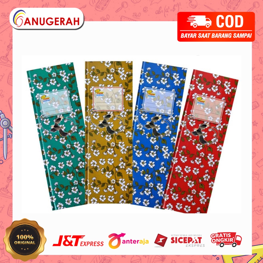 

VISION 100 EKSPEDISI HARD COVER / BUKU CATATAN PANJANG