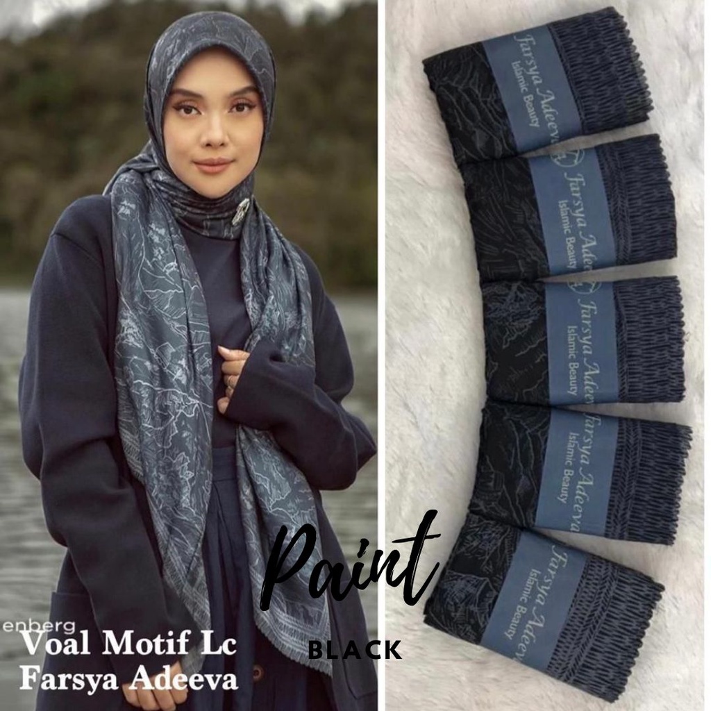 Jilbab Voal Motif Premium Uk 110x110 Jilbab Motif Bahan Voal Premium Part 3