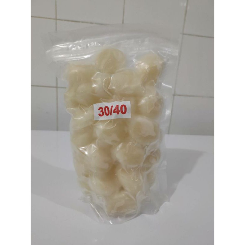 

Scallop size 30/40Ukuran 500 gram