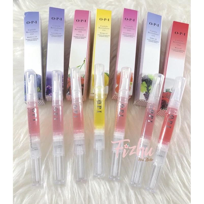 Opi Cuticle Oil Vitamin Kuku Opi Manicure Pedicure Shopee Indonesia