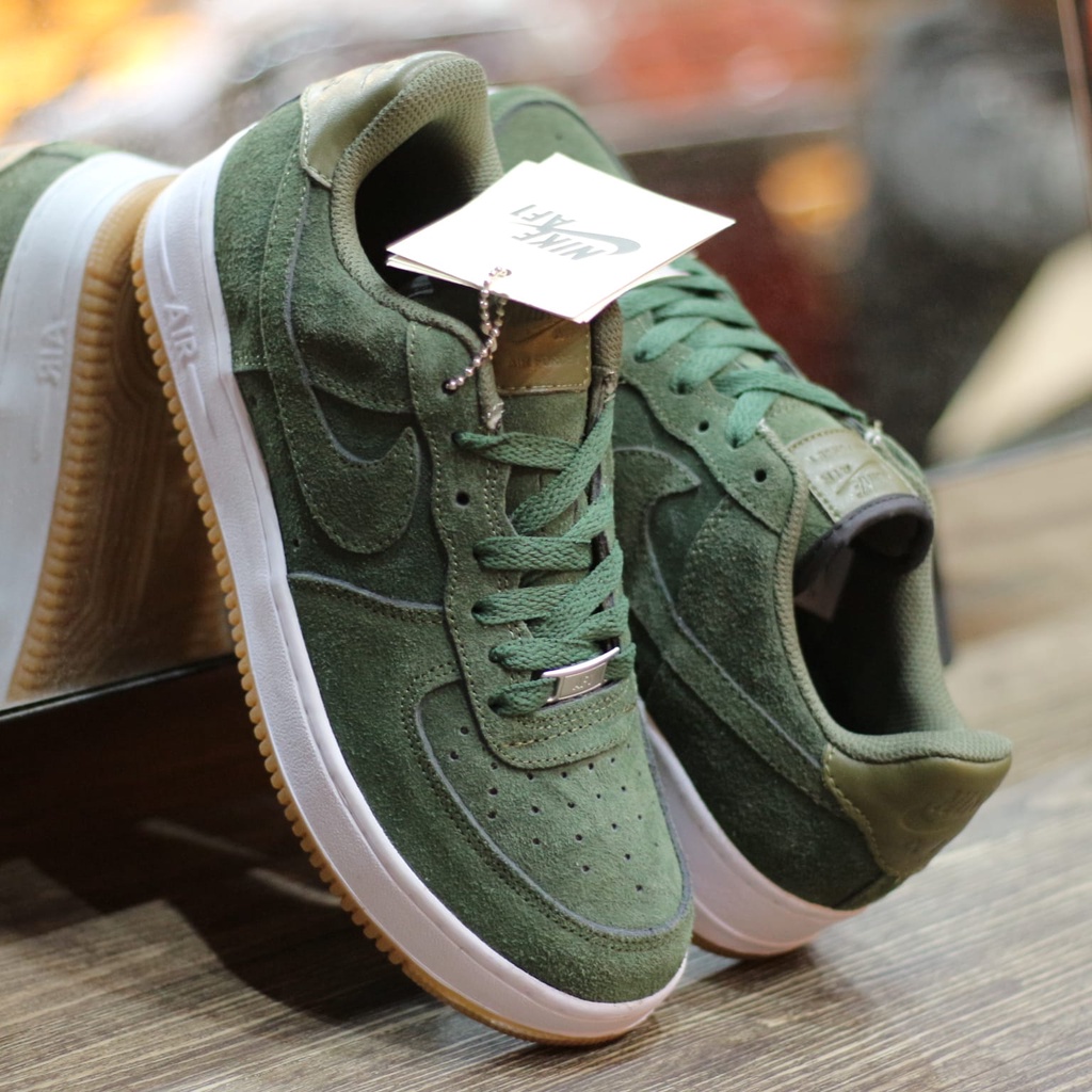 like green air force ones