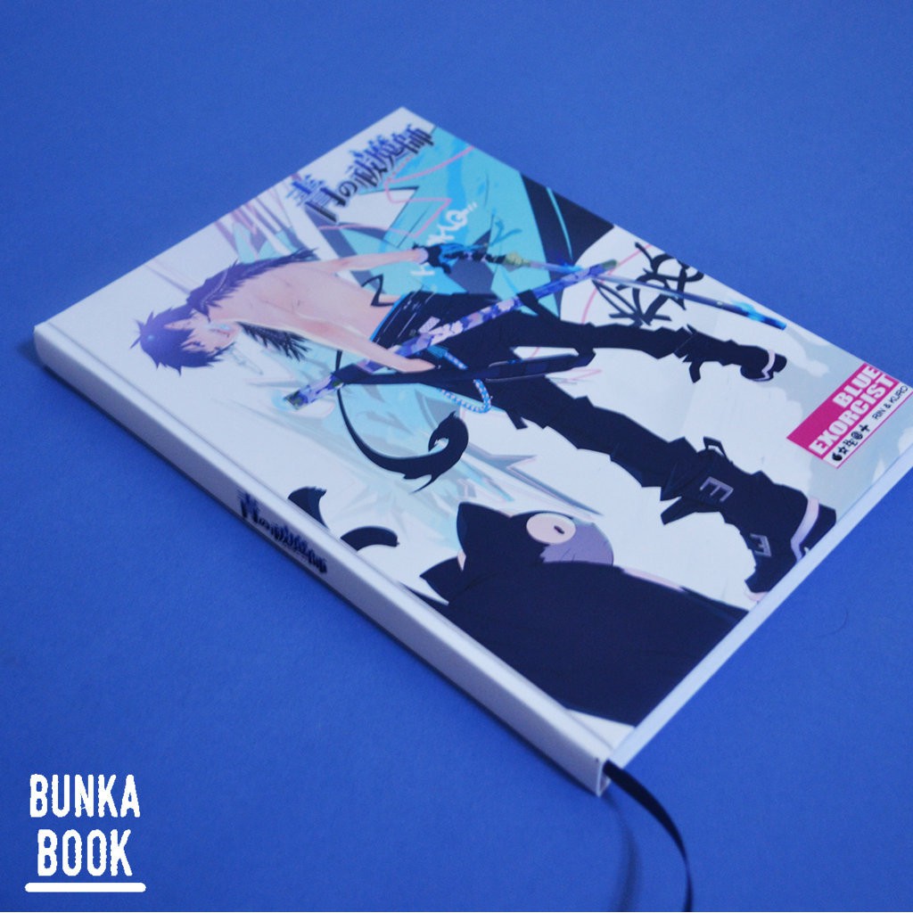 

Note Book Anime Ao no Exorcist Okumura Rin Hardcover Ukuran A5 Jurnal Agenda Planner