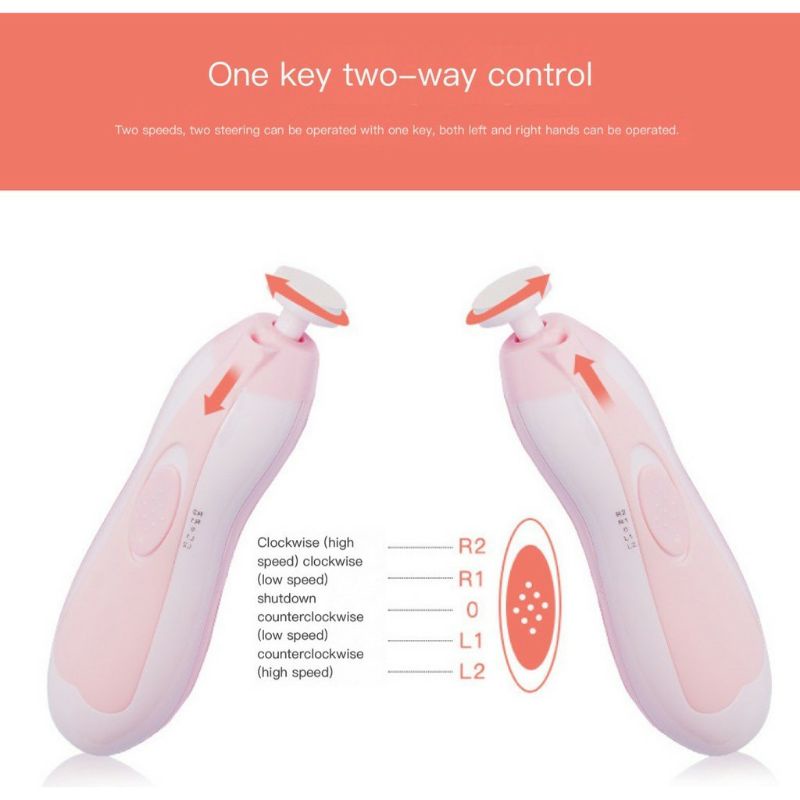 Baby Nail Trimmer /gunting kuku bayi elektrik / pemotong kuku bayi murah / Gunting kuku electric baby nail trimmer manicure set baby