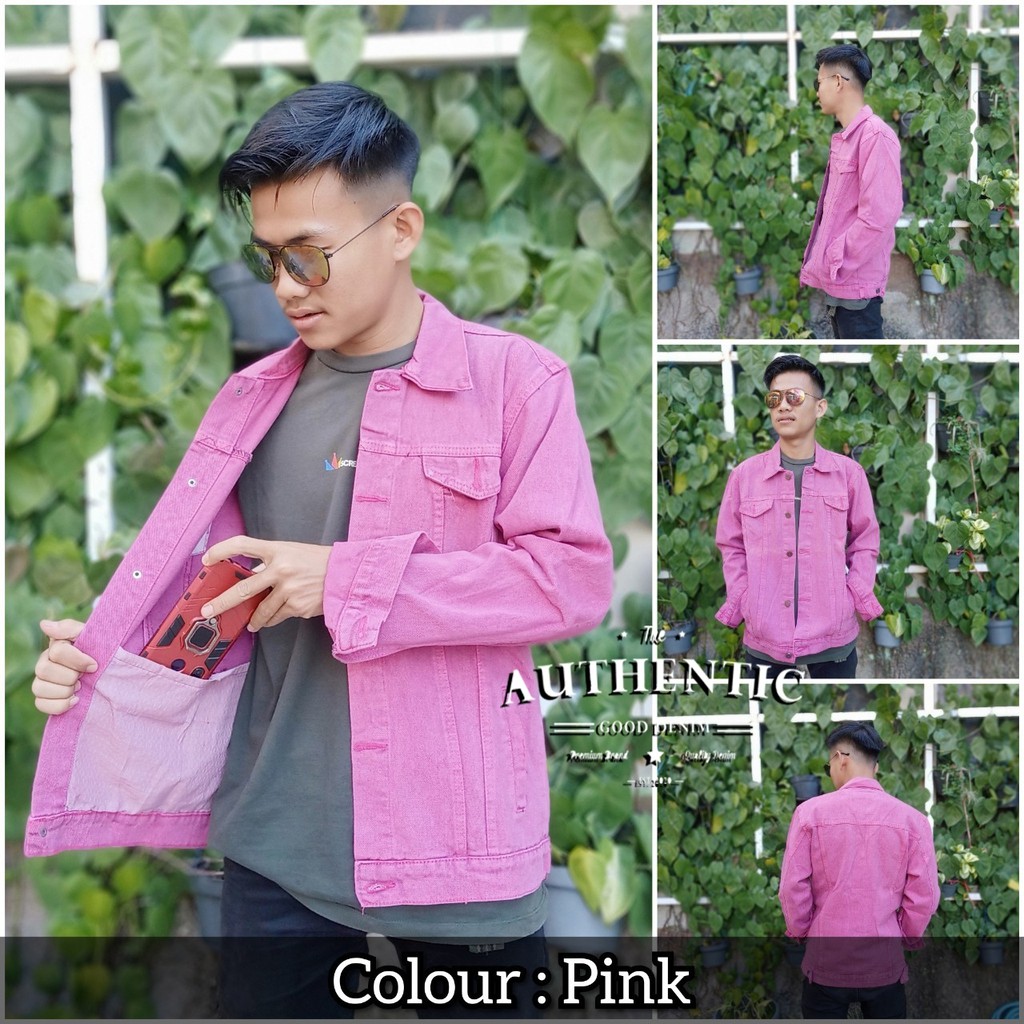 Jaket Jeans Pria standar Premium Jaket Tebal Style Korea