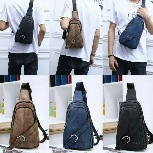 Pedro Fernando Sling bag for Man