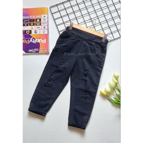 CELANA JEANS SOBEK PANJANG ANAK LAKI LAKI 1-7th