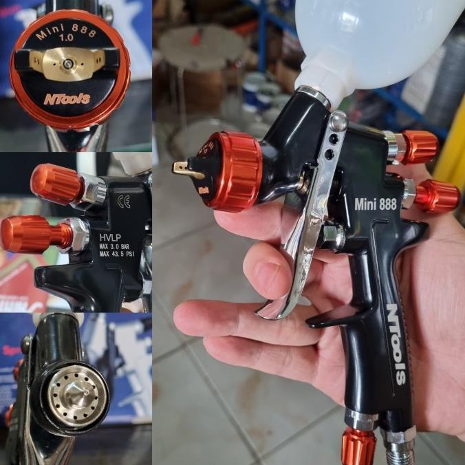 spray gun hvlp ntools mini 888