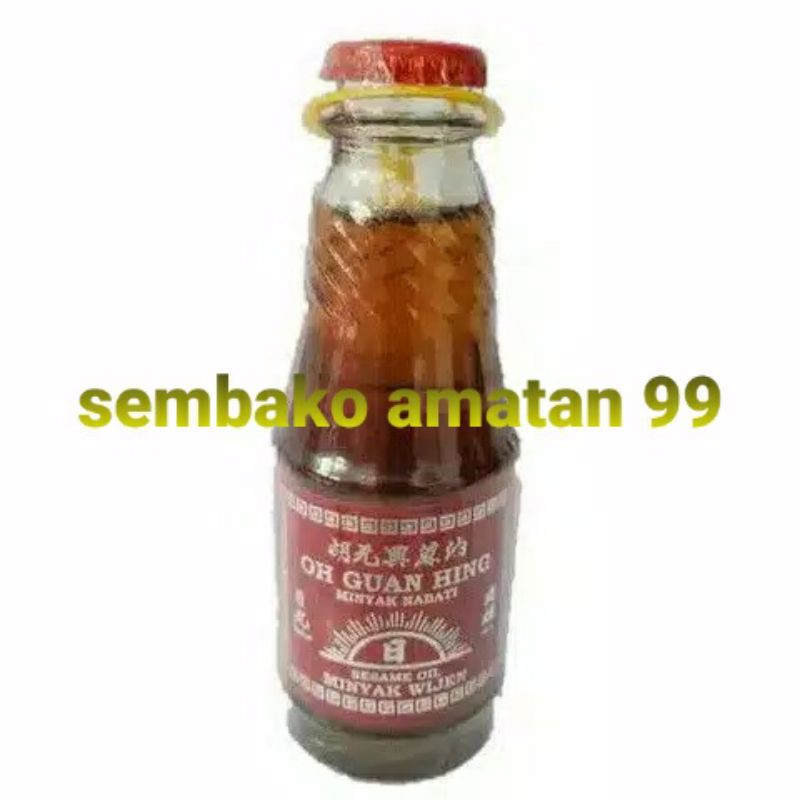 Oh Guan Hing Minyak Wijen Matahari / Sesame Oil 100ml FREE BUBLE WRAP