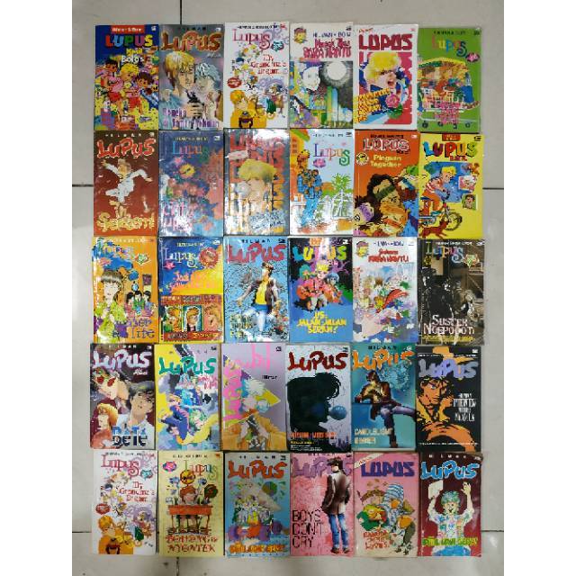 Novel lupus dan olga karya hilman