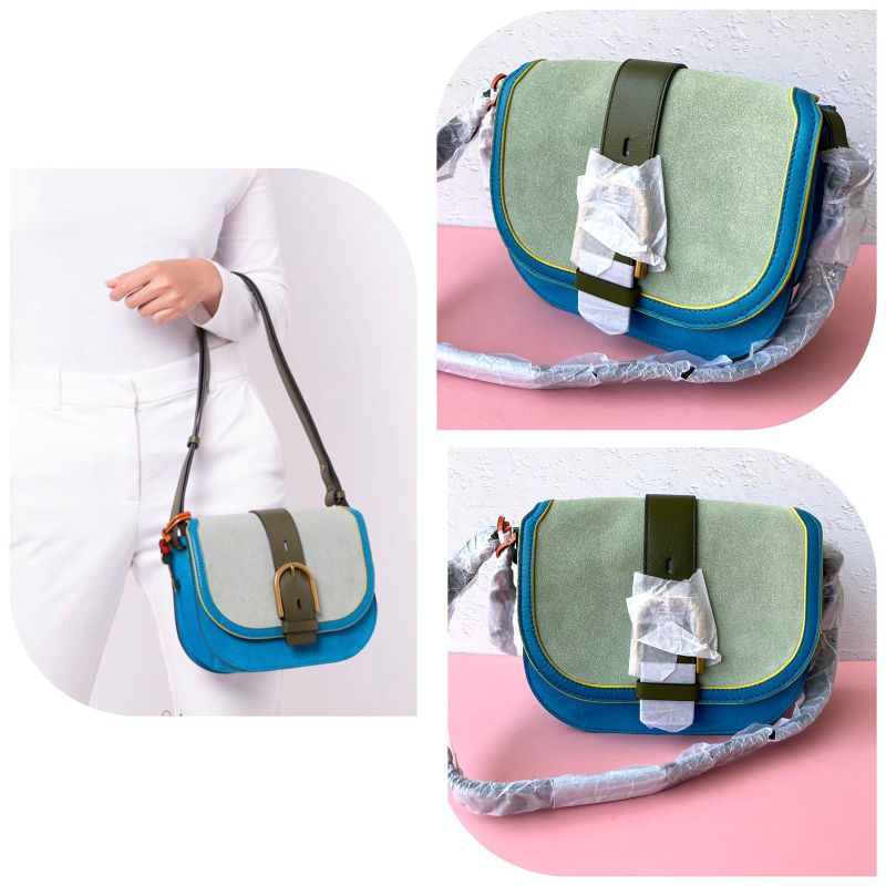 Wiley Saddle Multi Green