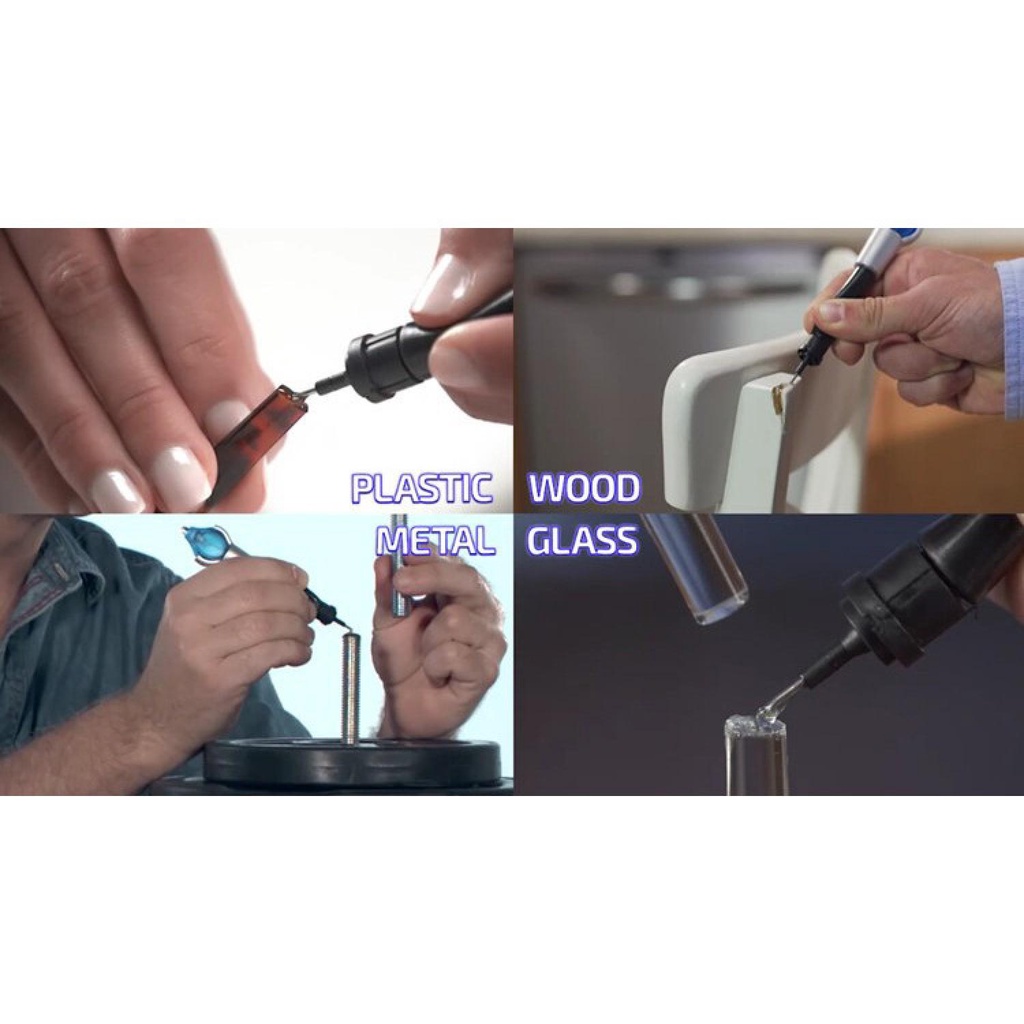 Power Tool 5 Second Fix Magic Glue / Lem Ajaib / Lem Keramik Kayu Plastik Besi Stainles Stainless Steel Metal Magic Glue Besi Repair Paste Anti Panas Super Kuat Tahan Air Tahan Panas / Lem Kacamata Patah Plastik Besi Renang Pecah Kuat Power Tool Murah Ori