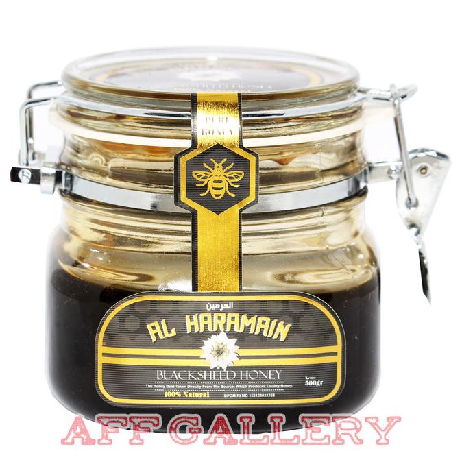 

BERKHASIAT MADU ARAB AL HARAMAIN 500 GRAM | BLACKSEED HONEY ALHARAMAIN 500GR