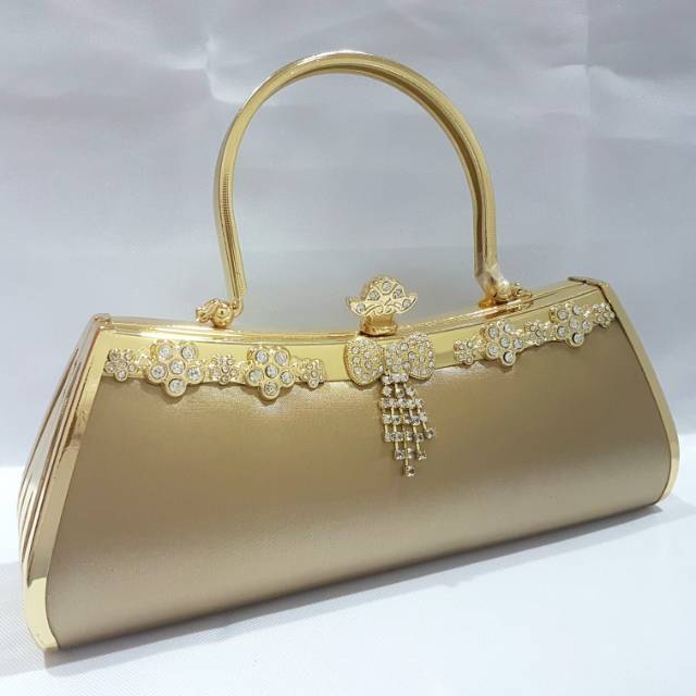 Tas Pesta Farnell Wanita  2824 Clutch Import Cantik