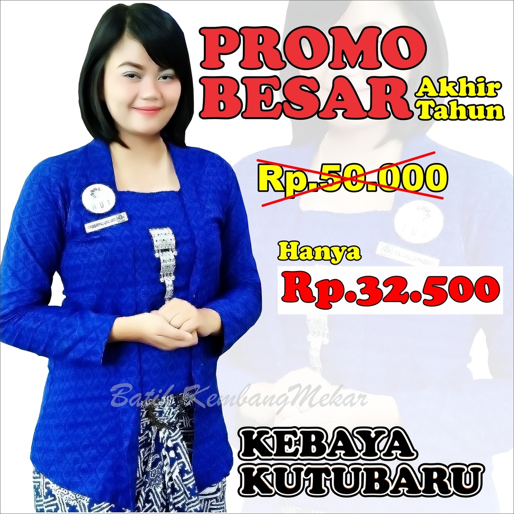 KEBAYA KUTUBARU / Kebaya klasik jaman dulu / PAKAIAN TRADISIONAL