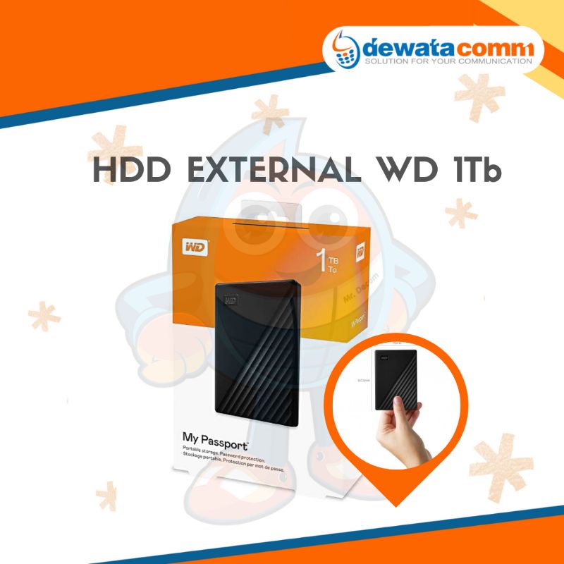 HDD EXTERNAL WD 1TB