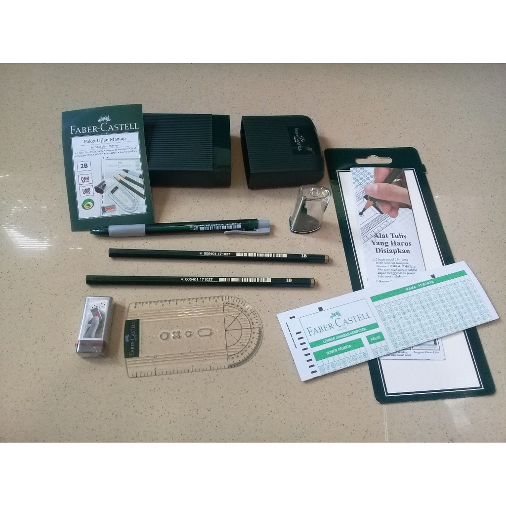 

Pensil Plus Paket Ujian Mantap - Faber Castell