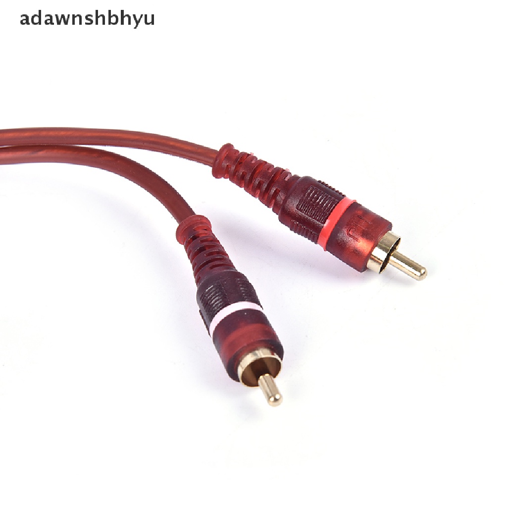 Kabel Audio Mixer Dual Rca Male To Dual Rca Male 6.35mm 1 / 4 Inch Panjang 1.5m