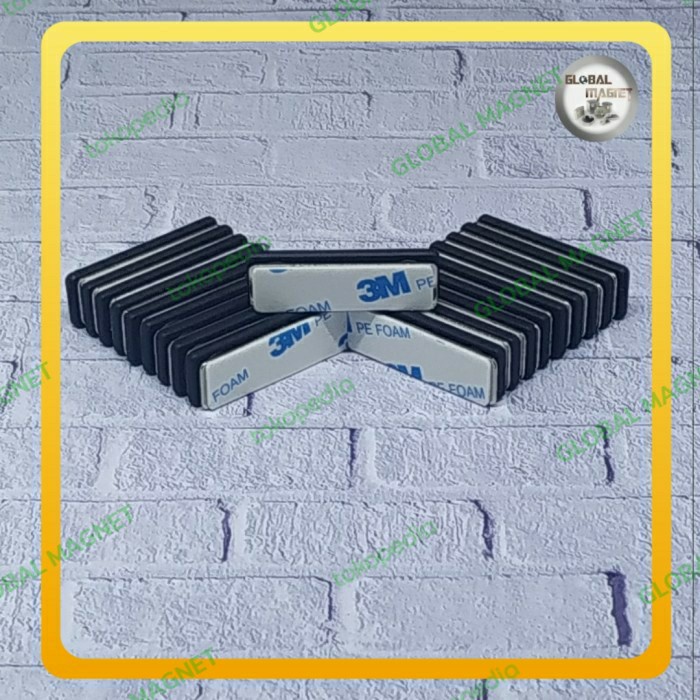 

Hemat Magnet Nama/2Magnet Plastic D46.5X14.7X6Mm (3M) Hemat