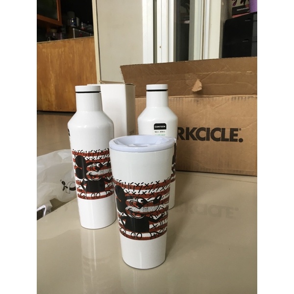 READY-Corkcicle x Keith Haring, Disney - Mickey Mouse / Minnie Mouse 16 oz