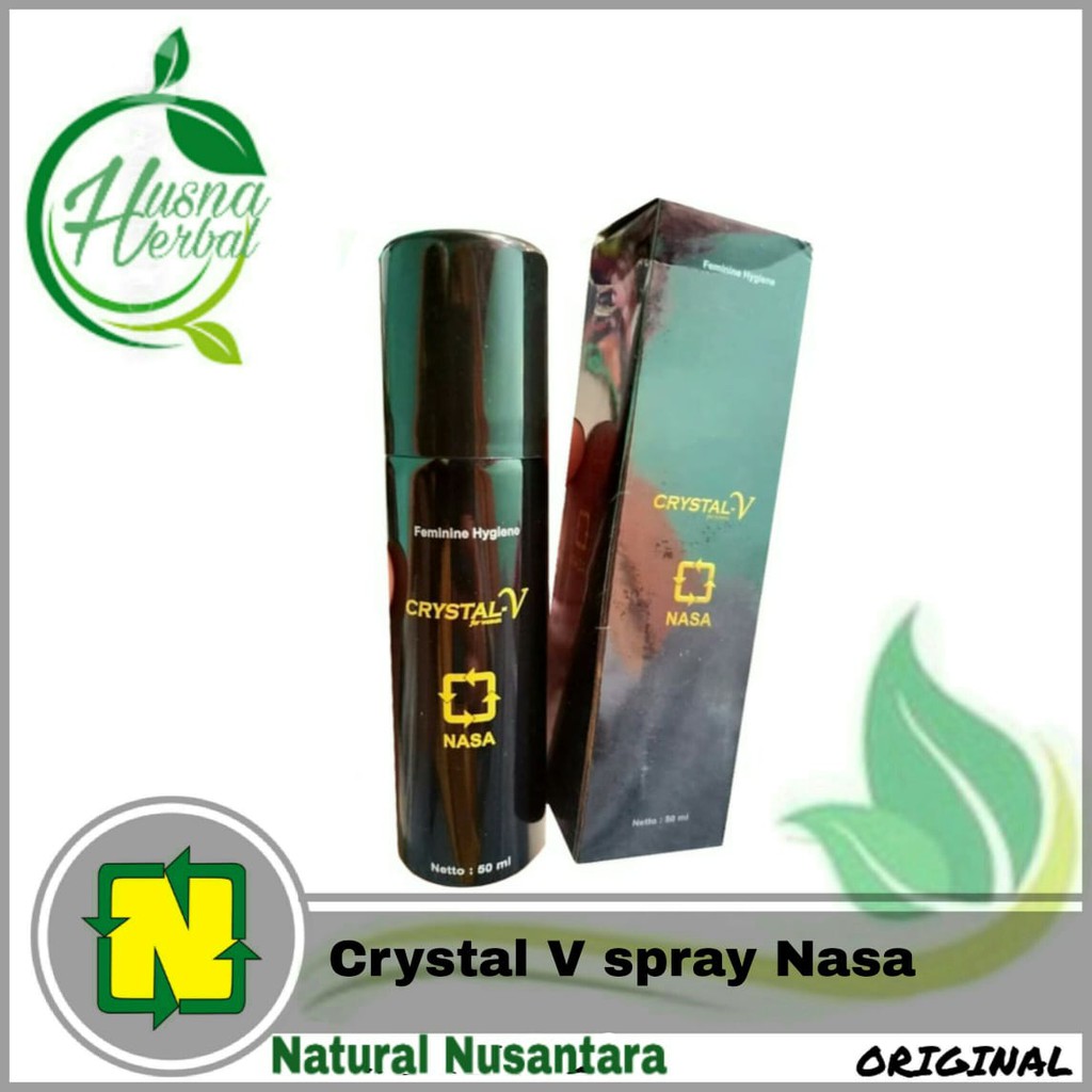 CRYSTAL V HERBAL AMPUH PEMBERSIH KEWANITAAN