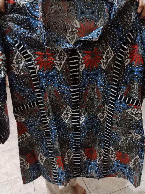 Atasan Batik Dolby Dolbi Dobby Doby Tenun Sutra Tulis Katun Atbm Baron Sarimbit