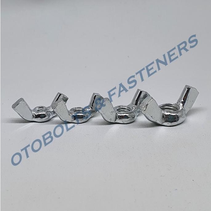 Wing Nut M4 / Mur Kuping M4 otobol75 Kualitas Baik
