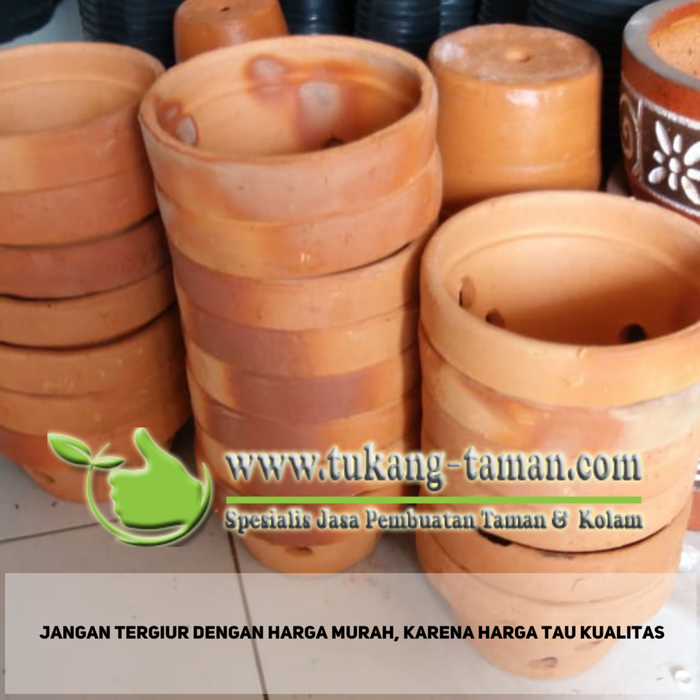 Pot Gerabah | Pot Tanah Liat | Pot Anggrek