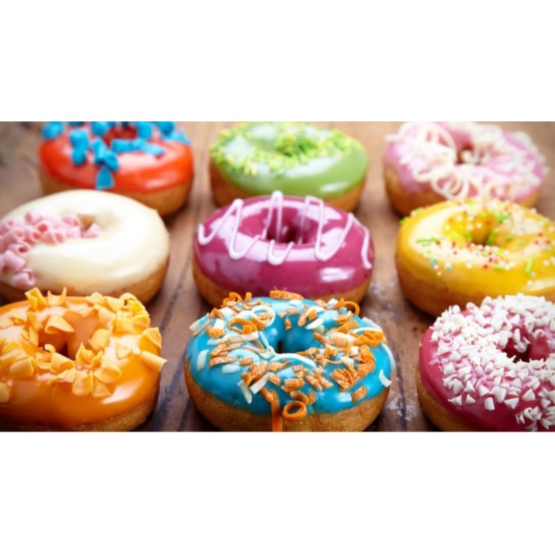 

ELMER GLAZE DONAT 250 GR - DONUT TOPPING