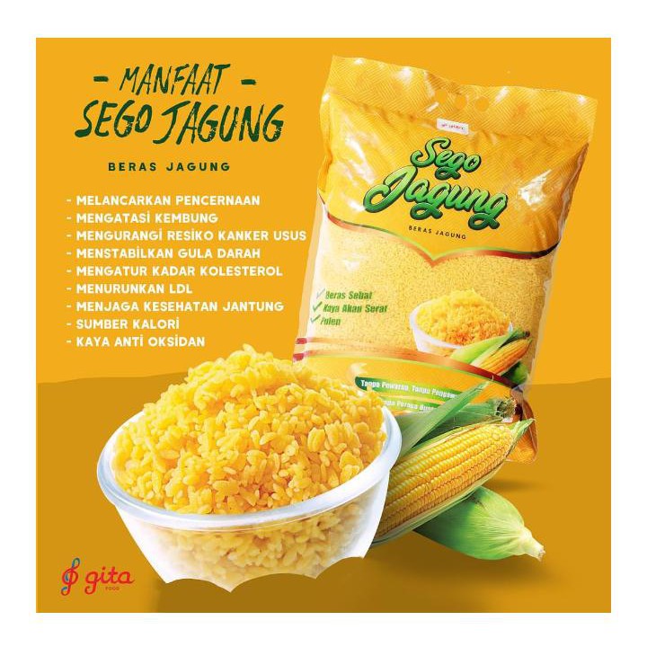 

Sego Jagung / Beras Jagung 700gr