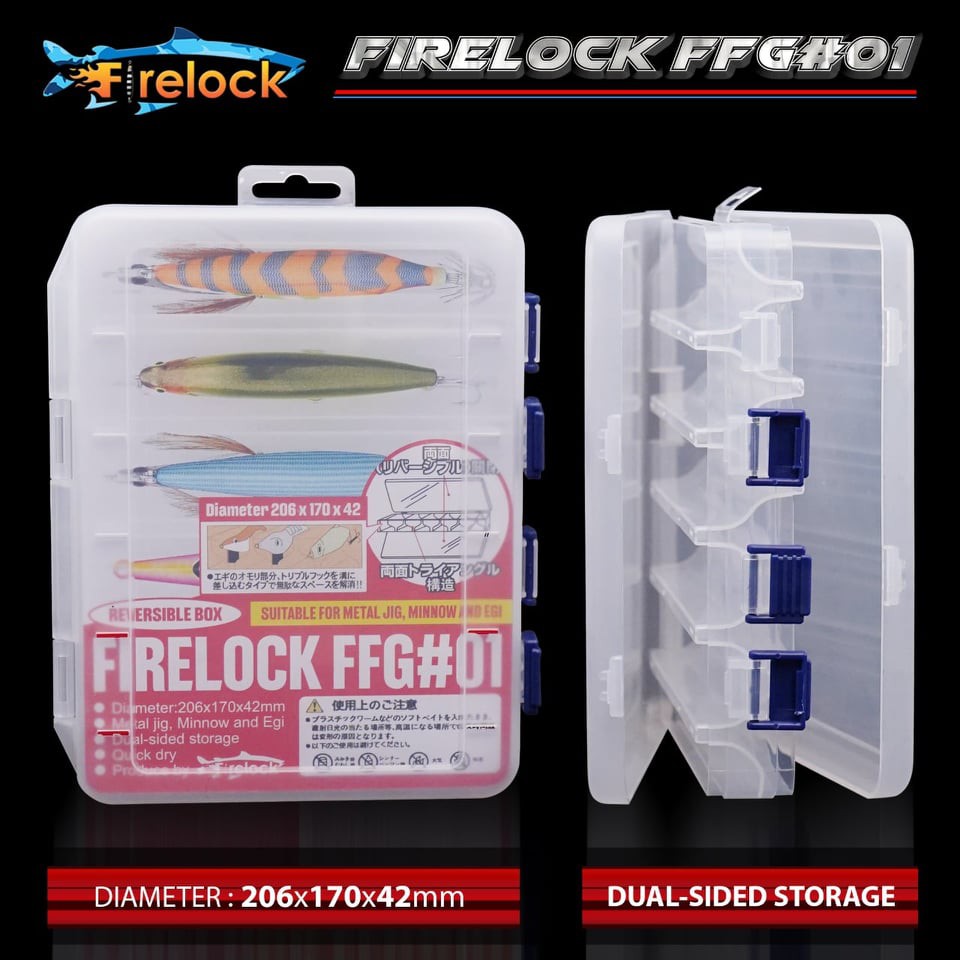 BOX PANCING | TAS PANCING | BOX LURE  FIRELOCK REVERSIBLE FFG #001