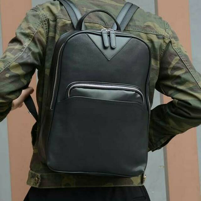 TAS RANSEL KULIT LAPTOP BAG PRIA / WANITA BACKPACK