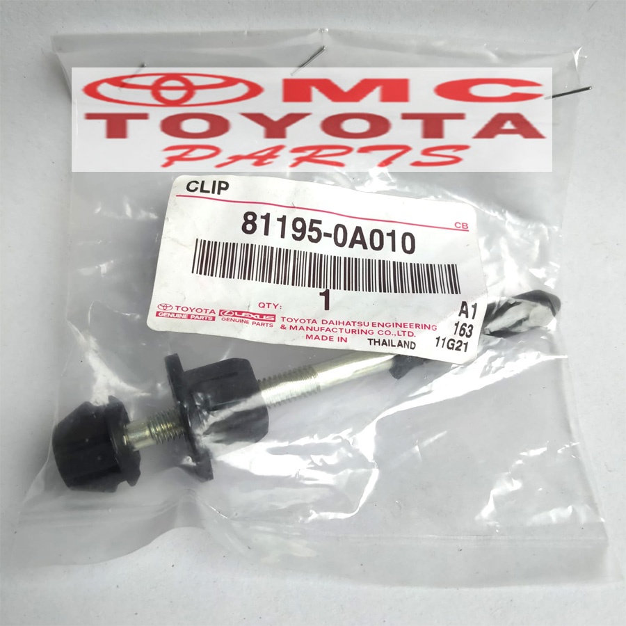 Baut Setelan Lampu depan / Headlamp Soluna 81195-0A010