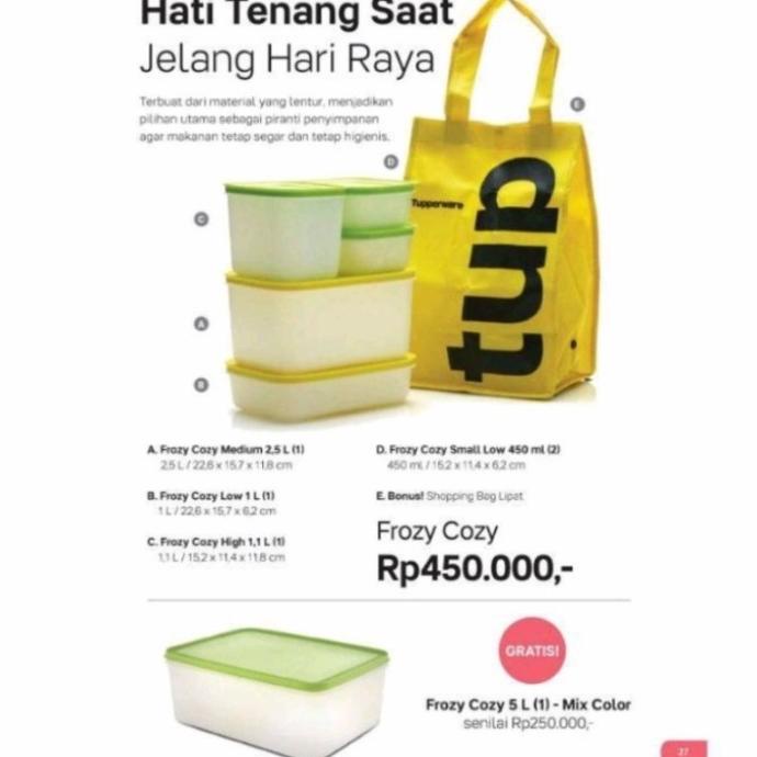 frozy cozy free 5 l frozy cozy --Termurah--