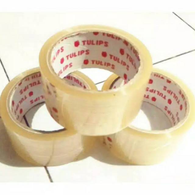 

Isolasi Lakban bening utk semua kebutuhan Lebar 2" ekstra tebal