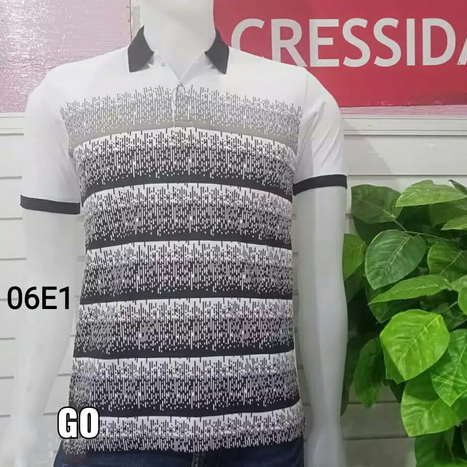 bego 06E CRESSIDA KAOS POLO SHIRT COWOK Baju Pria 100% Original