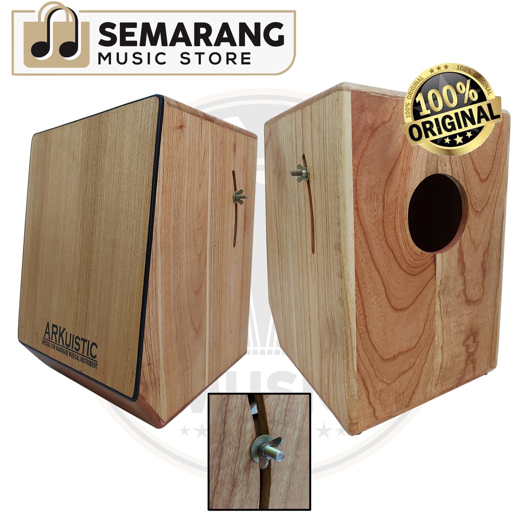 ORIGINAL!!! Cajon ARKuistic Original Kahon Trapesium Drum Box