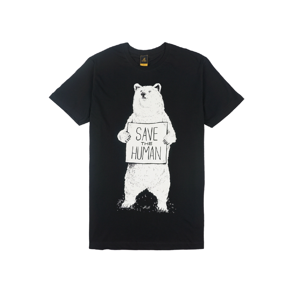 

Reclays Tshirt Save The Human Black
