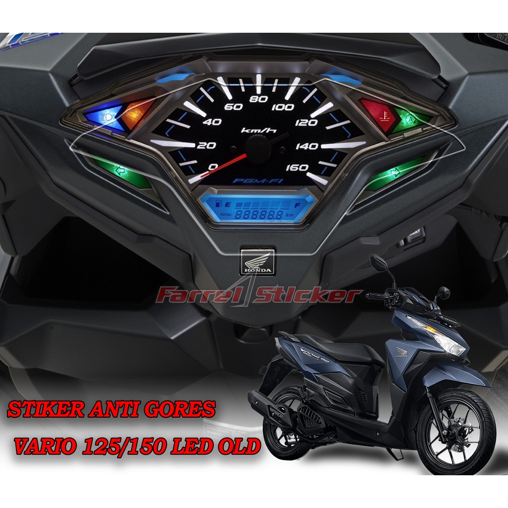 STIKER ANTI GORES SPIDO 125 STICKER SPEEDO METER VARIO 150 LED OLD